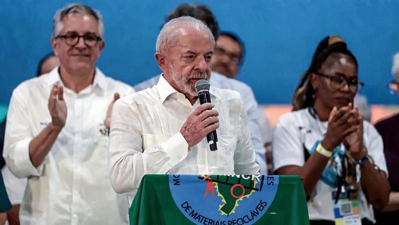 Lula lamenta impasse em acordo Mercosul-UE na Cúpula em Foz do Iguaçu. (Foto: Paulo Pinto / Agência Brasil)