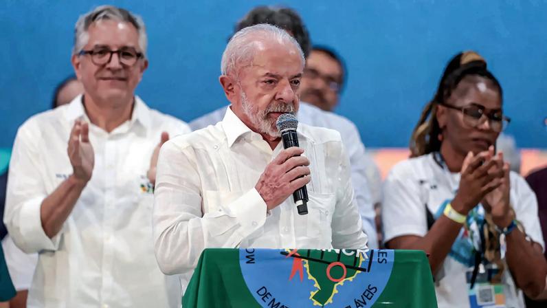 São Paulo (SP), 19/12/2025 " Presidente Lula participa do natal das Catadoras e visita a Expo Catadores 2025, no Anhembi. (Foto: Paulo Pinto / Agência Brasil)
