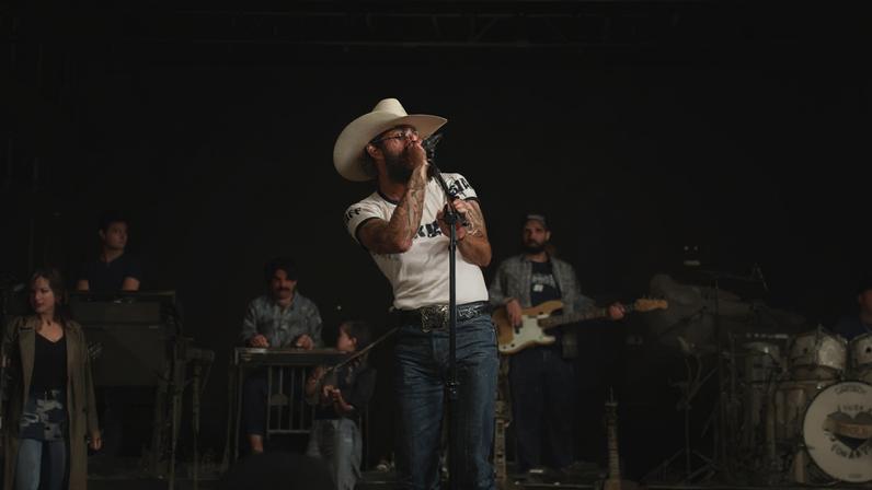 Post Malone performs onstage at "Dick Clark's New Year's Rockin' Eve on Dec. 31, 2025.