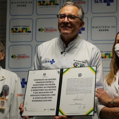 Ministério da Saúde renova contrato com Rede Sarah por R$ 7,5 bilhões