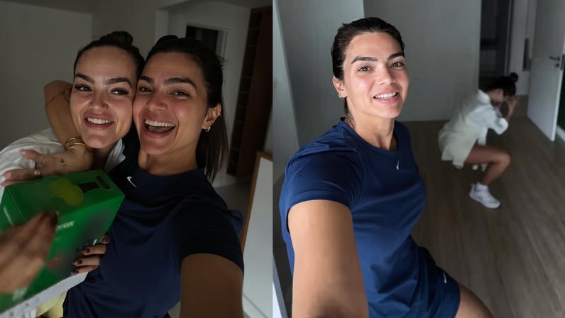Filha de Kelly Key faz tour pelo 1º apartamento e se empolga a ponto de sair dançando funk pelo imóvel; vídeo! — Foto: Reprodução/Instagram