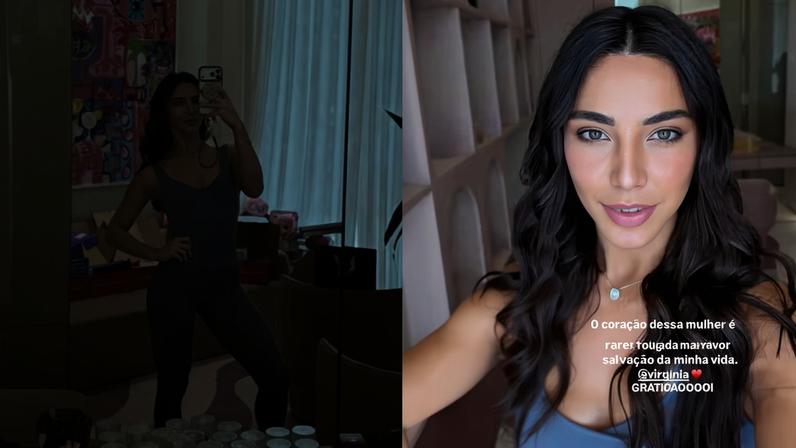 Gabriela Versiani pede socorro para Virginia e expõe print de conversa com influenciadora: 'Coração raro' — Foto: Reprodução/Instagram