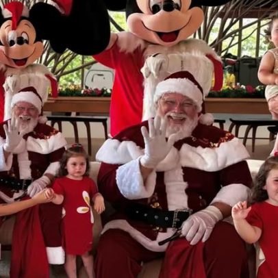 Eliezer destaca a expressão séria de Lua com Papai Noel e ri ao revelar motivo
