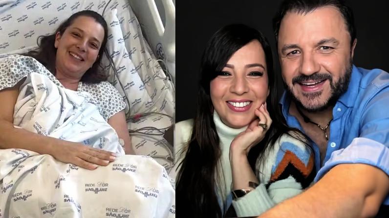 'Nasci de novo!': Esposa de Maurício Manieri recebe alta e aparece pela 1ª vez após AVC — Foto: Reprodução/Instagram