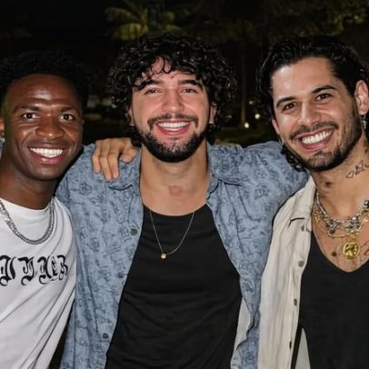 Nattan faz montagem com Vini Jr. e Zé Felipe; sertanejo entra na brincadeira