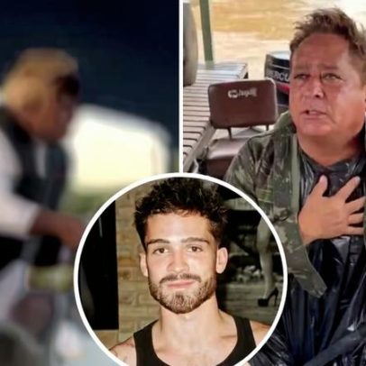 João Guilherme confunde Patixa Teló com Leonardo em foto de pesca; web reage
