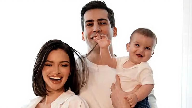 Ex-'Malhação' Gabriella Mustafá anuncia nova gravidez: 'Antônio, sua família está te esperando' — Foto: Reprodução/Instagram (Os créditos das imagens não foram compartilhados pela atriz)