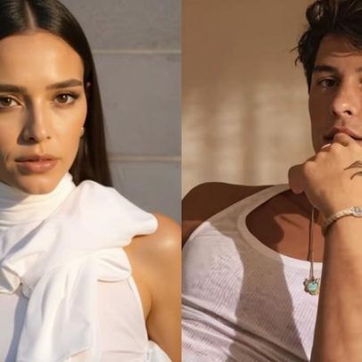 Bruna Marquezine e Shawn Mendes desembarcam em Maceió; vídeo registra momento
