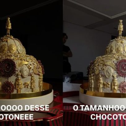 Virginia apresenta chocotone de mais de R$ 5 mil