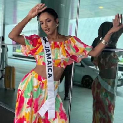 Miss Jamaica sofre hemorragia intracraniana após queda no Miss Universo