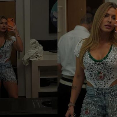 Virginia Fonseca revela look para ensaio de quadra da Grande Rio