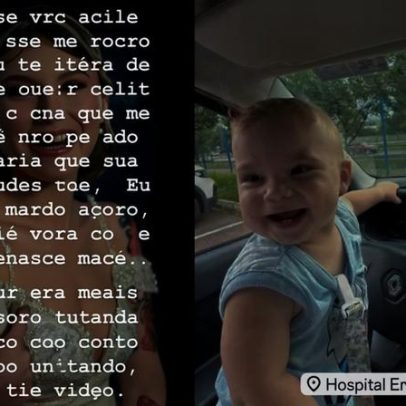 Pai e marido de Isabel Veloso se manifestam online, jovem segue internada
