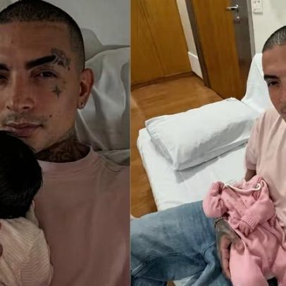 MC Guimê se declara para a filha recém-nascida