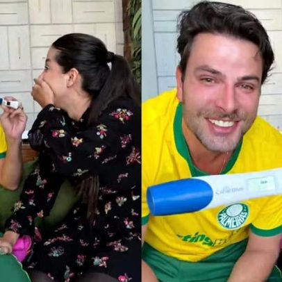 Gustavo Marsengo reage ao descobrir gravidez, mostra Laís Caldas em vídeo