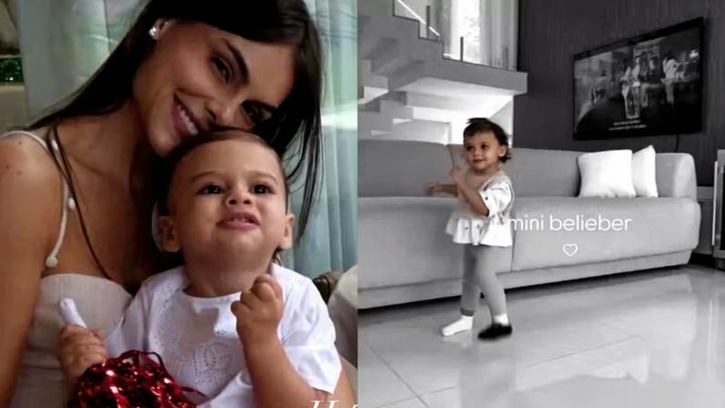 Helena, filha de Neymar e Amanda Kimberlly — Foto: Reprodução/ Instagram