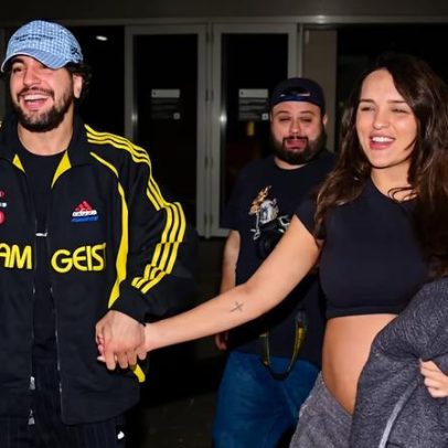 Rafa Kalimann retorna ao Brasil grávida após viagem com Nattan aos EUA