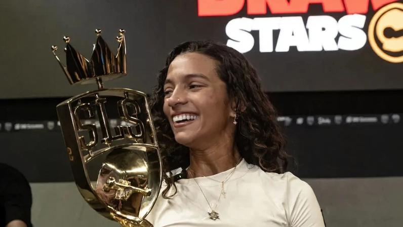 Rayssa Leal é tetracampeã do Super Crown (Foto: Pablo Vaz)