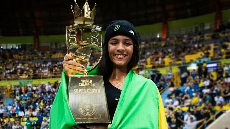 Rayssa Leal foi a primeira tricampeã do SLS (Foto: Divulgação/SLS)