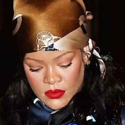 Rihanna e A$AP Rocky passeiam com a filha recém-nascida após o parto