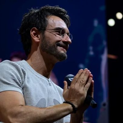 Rodrigo Santoro recebe homenagem pela trajetória no cinema em São Paulo