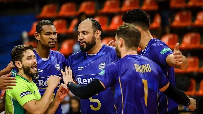 Campinas no Mundial de Clubes masculino de vôlei (Foto: Volleyball World)