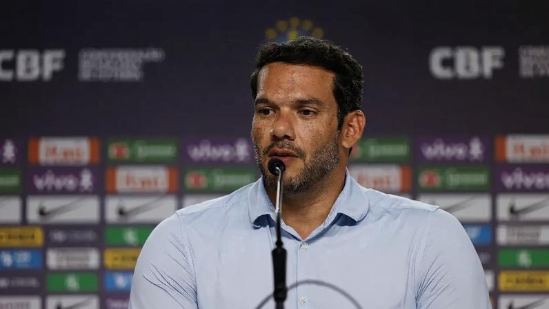 Samir Xaud, presidente da CBF (Foto:Rafael Ribeiro / CBF)