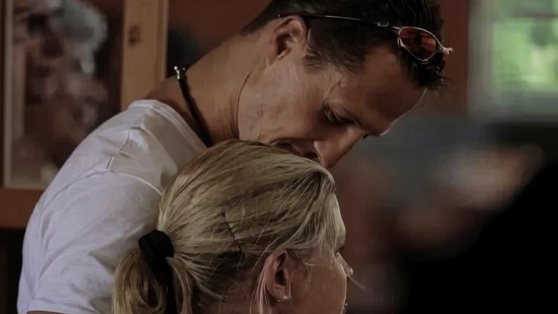 Michael Schumacher e a esposa, Corinna Schumacher, em foto de arquivo