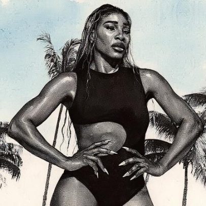 Capa de revista com Serena Williams destaca perda de peso