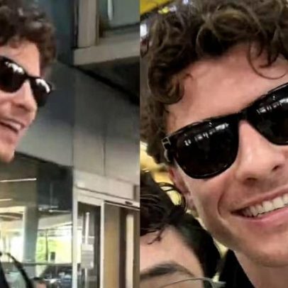 Shawn Mendes chega ao Brasil pela terceira vez em dois meses