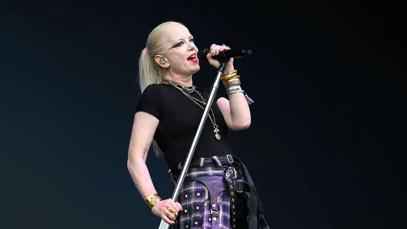 Shirley Manson of Garbage performs at the Ohana Music Festival on Sept. 26, 2025.