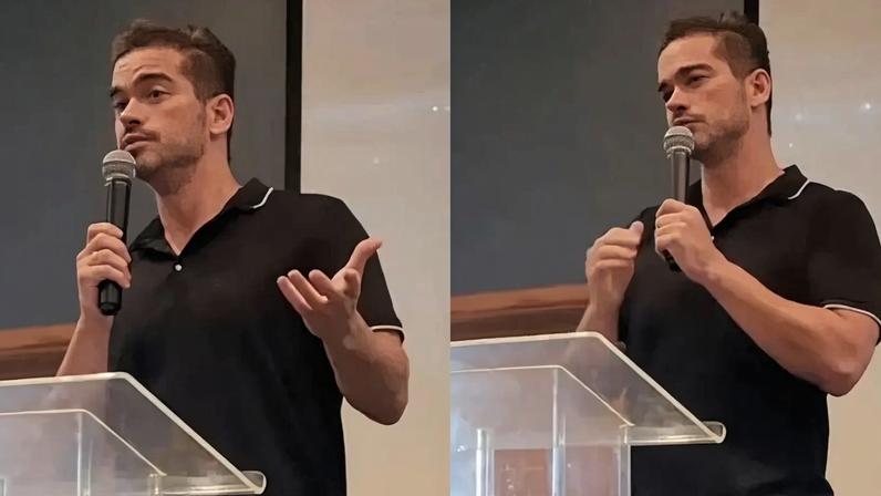 Sidney Sampaio testemunha conversão em meio a crise