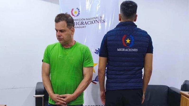 Silvinei Vasques foi preso ontem no Paraguai