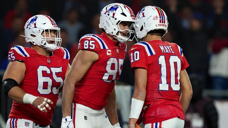 Drake Maye mantém temporada estelar na estreia de Monday Night com Patriots