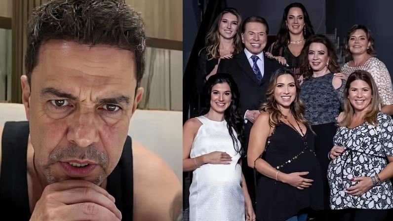 Zezé Di Camargo pede desculpas após vídeo criticando as filhas de Silvio Santos — Foto: Reprodução/Instagram