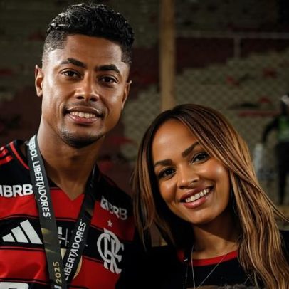 Mulher de Bruno Henrique, do Flamengo, critica modelo do Intercontinental