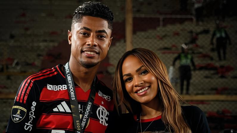 Mulher de Bruno Henrique, do Flamengo, desabafa e critica modelo do Intercontinental — Foto: Reprodução/Instagram @b.henrique