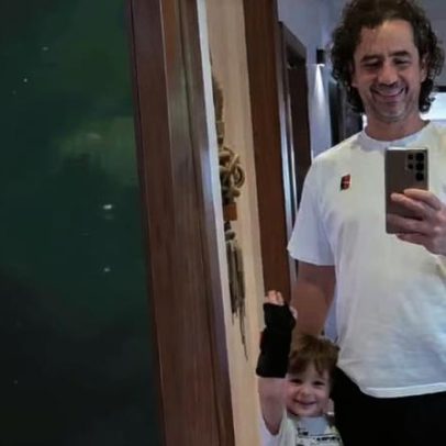 Rafa Brites comenta deixar filho caçula com Felipe Andreoli