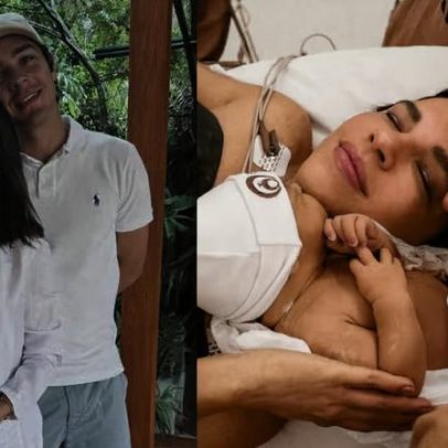 Mariana Rios anuncia nascimento do filho Palo com Juca Diniz