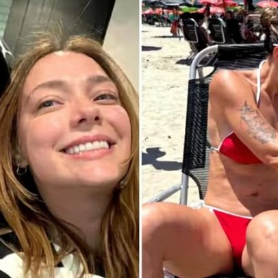 Carol Dantas, mãe do filho de Neymar, posa de biquíni no Brasil