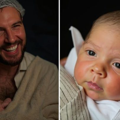 Thiago Nigro e Maíra Cardi passeiam com a filha e demonstram carinho