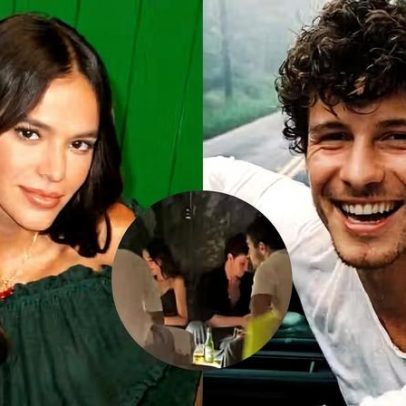 Bruna Marquezine e Shawn Mendes aparecem em jantar intimista