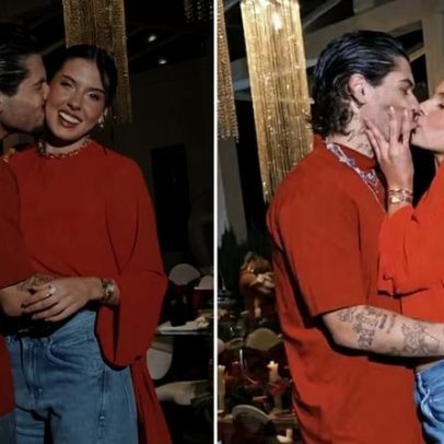 Zé Felipe e Ana Castela juntos no 1º Natal; fotos divulgadas