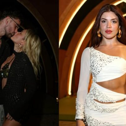 Karoline Lima e Léo Pereira curtem festa com famosos em Fernando de Noronha