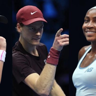 Swiatek, Sinner e Gauff entram na disputa do 1 Point Slam