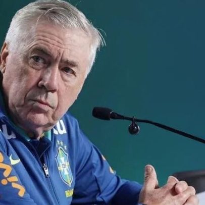 Coletiva de Ancelotti após o sorteio da Copa ao vivo