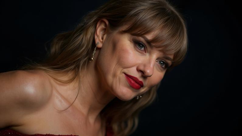 Taylor Swift on Feb. 2, 2025 in Los Angeles, CA.