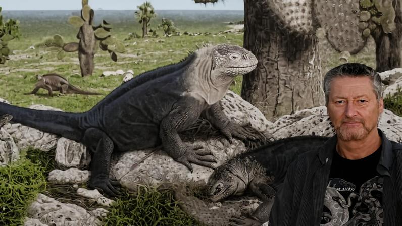 Tell Hicks, artista de répteis