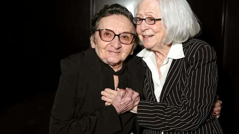 Fernanda Montenegro e Tânia Maria se encontram no evento — Foto: Lucas Ramos / Brazil News