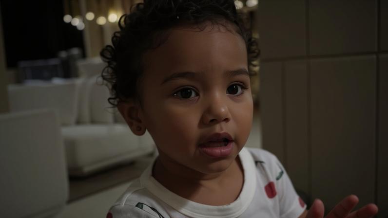 Mavie, filha de Neymar e Bruna Biancardi — Foto: Reprodução/Instagram