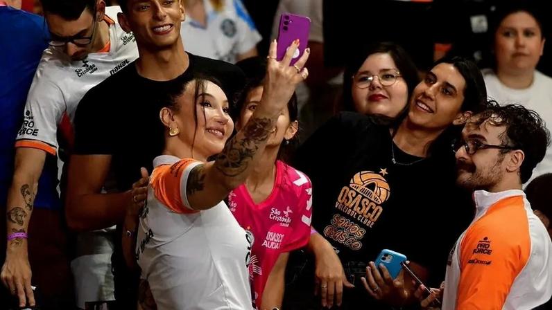 Tifanny recebeu o carinho da torcida em todos os jogos do Mundial (Foto: Deco Pires/ Fotojump)